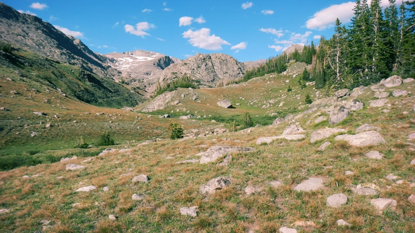 Cloud Peak in Wyoming, an ultra-prominent peak with 7,077 ft of prominence