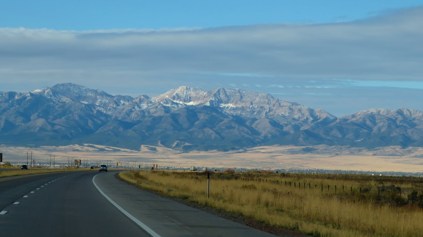 Deseret Peak summit landscape