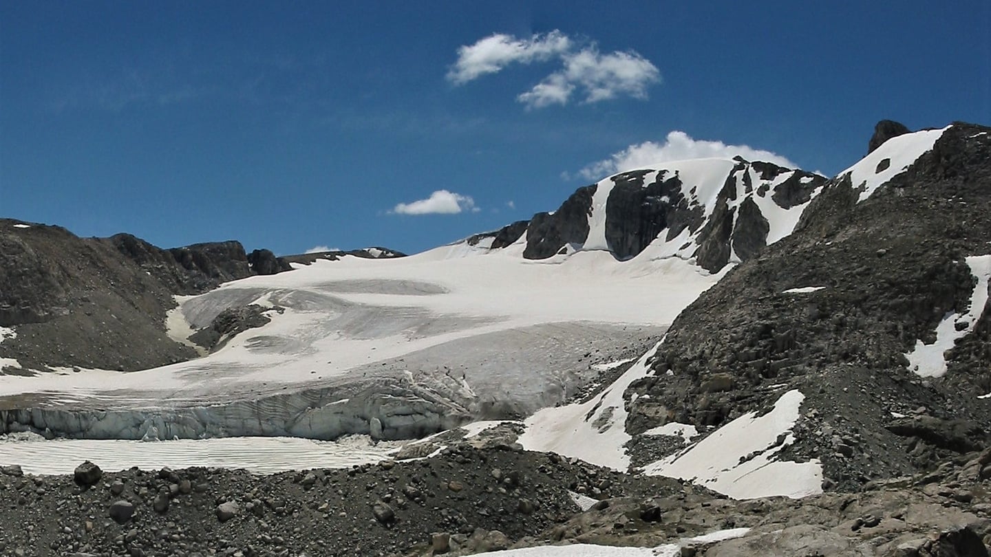 Gannett Peak summit landscape