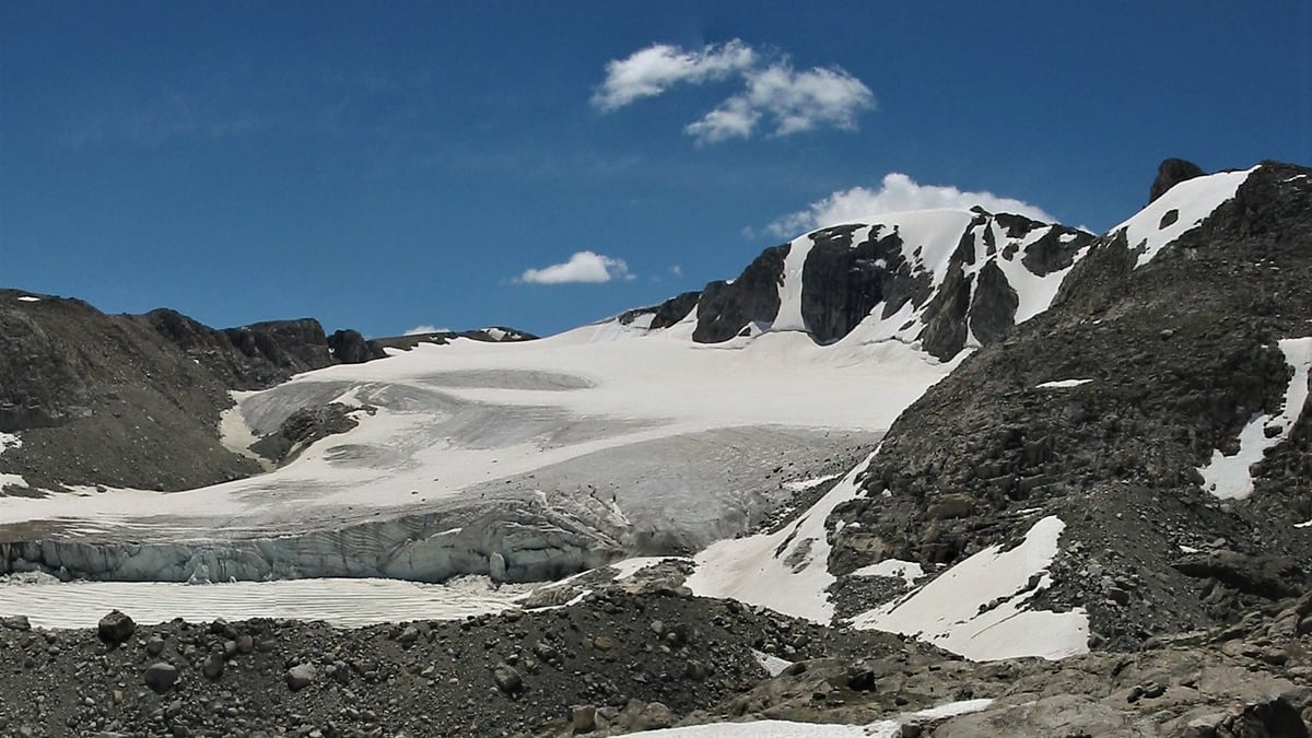 Gannett Peak summit landscape