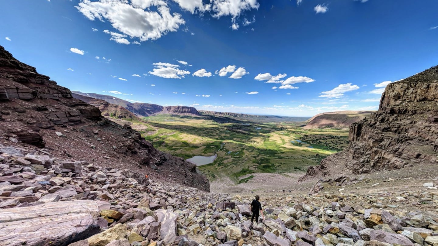Kings Peak in Utah, an ultra-prominent peak with 6,348 ft of prominence