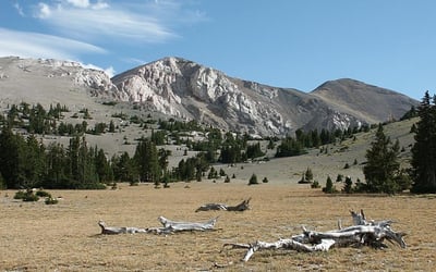 Mount Moriah in Nevada, a major prominence peak with 4,906 ft of prominence