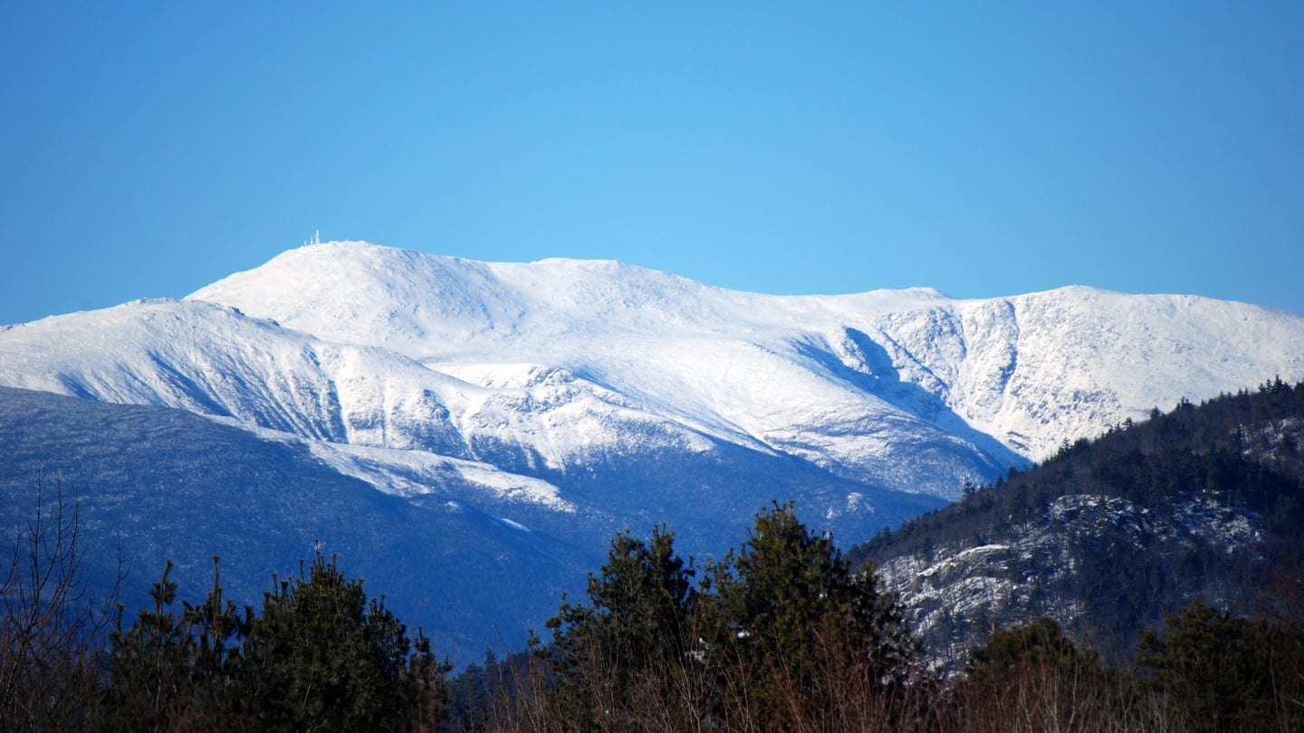 Mount Washington summit landscape