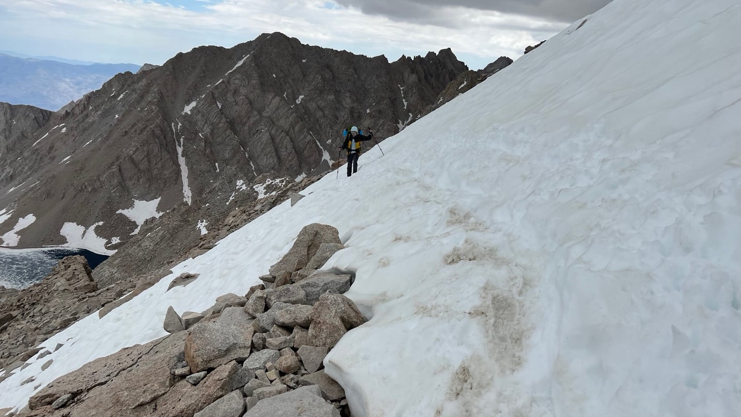 Mount Whitney summit landscape