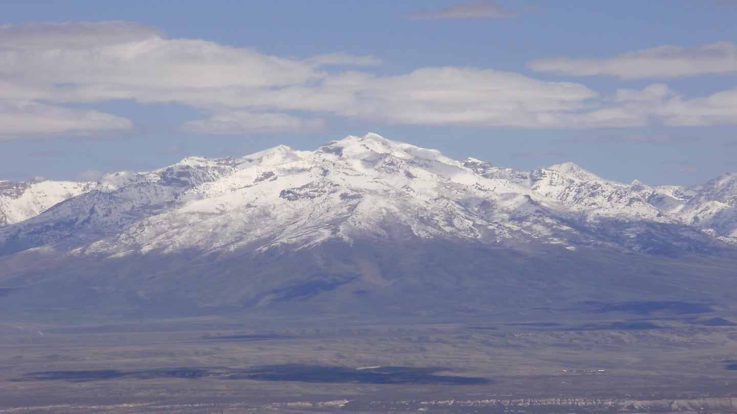 Ruby Dome in Nevada, a major prominence peak with 4,793 ft of prominence
