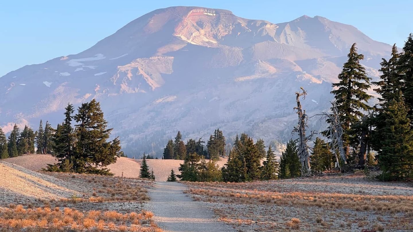 South Sister summit landscape