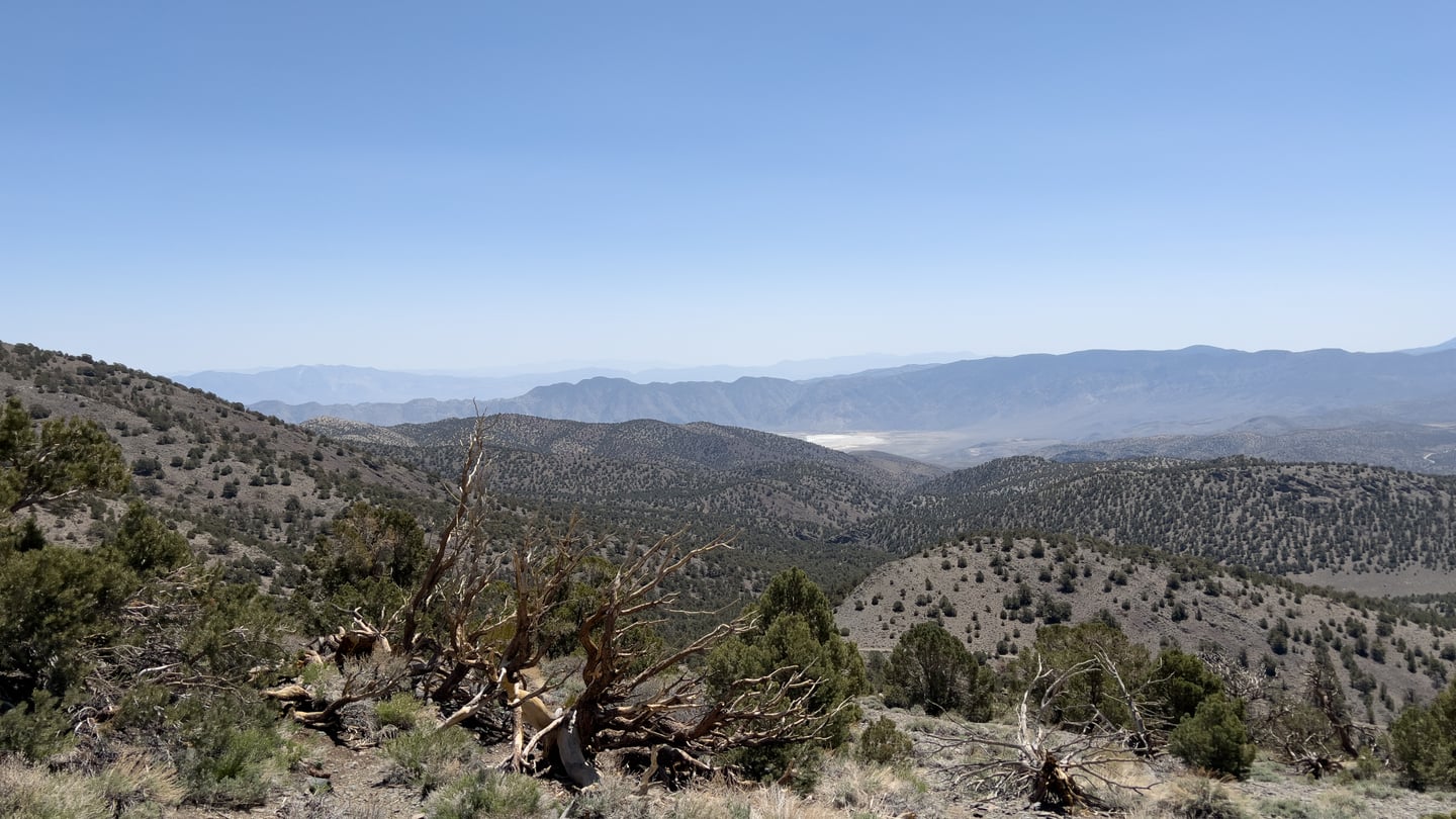 White Mountain Peak summit landscape